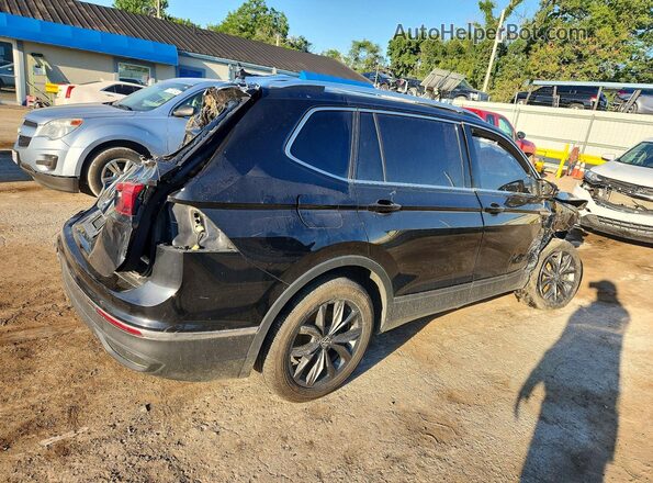 3VV3B7AX4NM012508 2022 VOLKSWAGEN TIGUAN Black Rear right