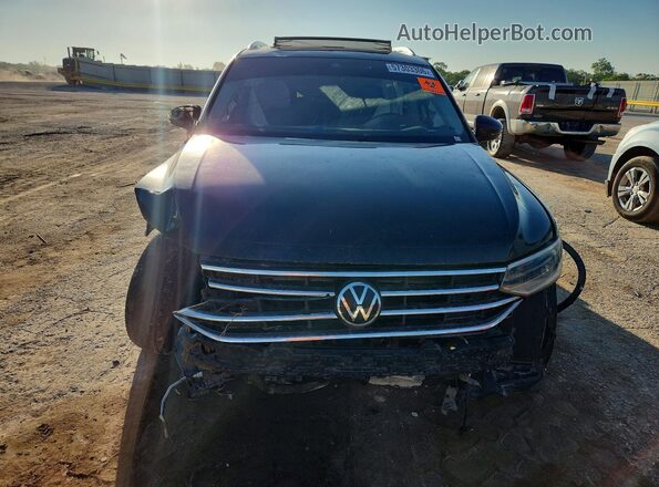 3VV3B7AX4NM012508 2022 VOLKSWAGEN TIGUAN Black Front view