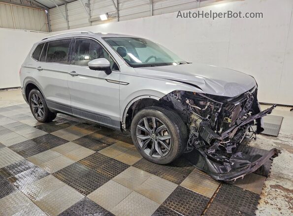 3VV3B7AX4NM105836 2022 VOLKSWAGEN TIGUAN Silver Front right