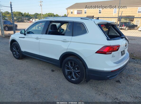3VV3B7AX4NM124452 2022 VOLKSWAGEN TIGUAN White უკანა მარცხენა