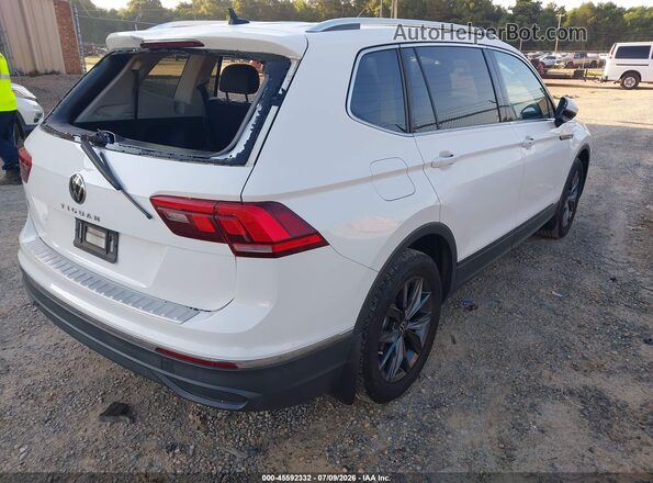 3VV3B7AX4NM124452 2022 VOLKSWAGEN TIGUAN White უკანა მარჯვენა