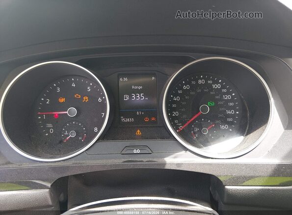 3VV3B7AX5KM079677 2019 VOLKSWAGEN TIGUAN Dark Blue Вид задніх сидінь