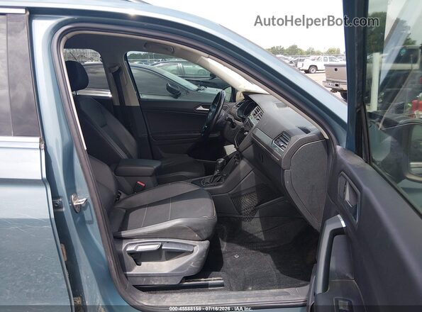 3VV3B7AX5KM079677 2019 VOLKSWAGEN TIGUAN Dark Blue Вид салону спереду
