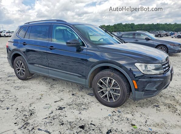 3VV3B7AX5KM137562 2019 VOLKSWAGEN TIGUAN Black Przód prawy