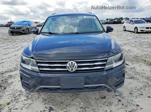 3VV3B7AX5KM137562 2019 VOLKSWAGEN TIGUAN Black Widok z przodu