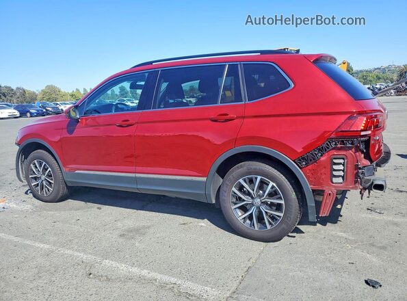3VV3B7AX5LM006634 2020 VOLKSWAGEN TIGUAN Red Rear left