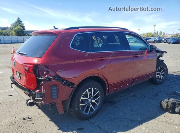 3VV3B7AX5LM006634 2020 VOLKSWAGEN TIGUAN Red Rear right
