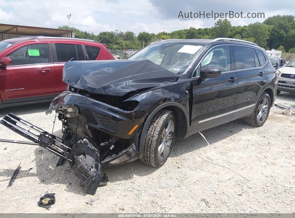 3VV3B7AX5LM011025 2020 VOLKSWAGEN TIGUAN Black წინა მარცხენა ხედი სამი მეოთხედიდან