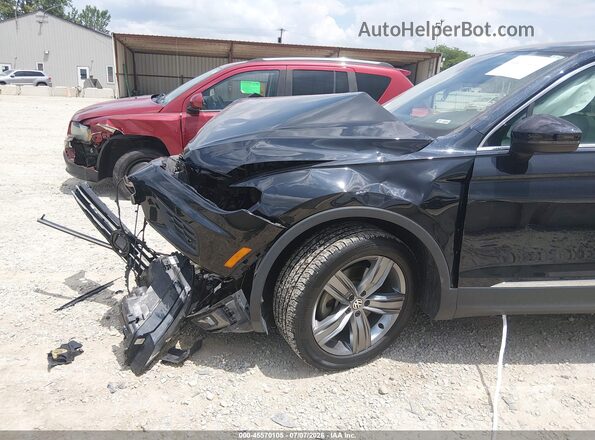 3VV3B7AX5LM011025 2020 VOLKSWAGEN TIGUAN Black წინა ხედი