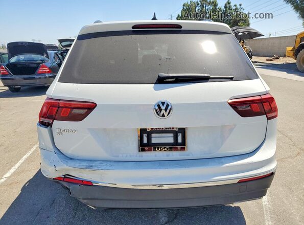 3VV3B7AX5LM133562 2020 VOLKSWAGEN TIGUAN White Widok z tyłu
