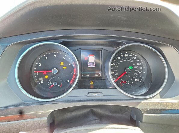3VV3B7AX5LM133738 2020 VOLKSWAGEN TIGUAN Угольный Вид щитка приборов