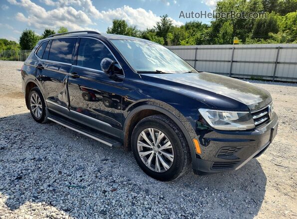 3VV3B7AX6JM041714 2018 VOLKSWAGEN TIGUAN Black წინა მარჯვენა