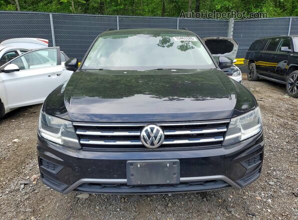 3VV3B7AX6JM089102 2018 VOLKSWAGEN TIGUAN Black Widok z przodu