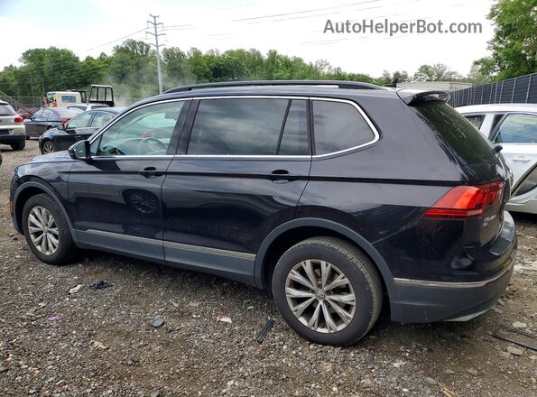 3VV3B7AX6JM089102 2018 VOLKSWAGEN TIGUAN Black Tył lewy