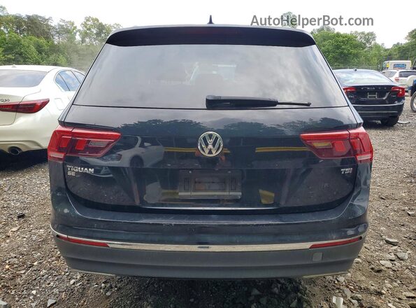 3VV3B7AX6JM089102 2018 VOLKSWAGEN TIGUAN Black Widok z tyłu