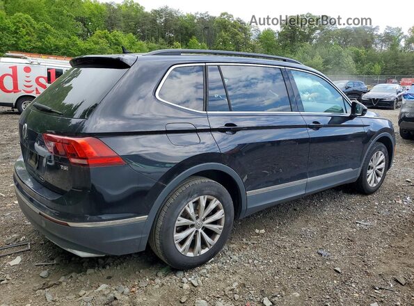 3VV3B7AX6JM089102 2018 VOLKSWAGEN TIGUAN Black Tył prawy