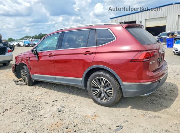 3VV3B7AX6JM133440 2018 VOLKSWAGEN TIGUAN Красный Задняя левая четверть