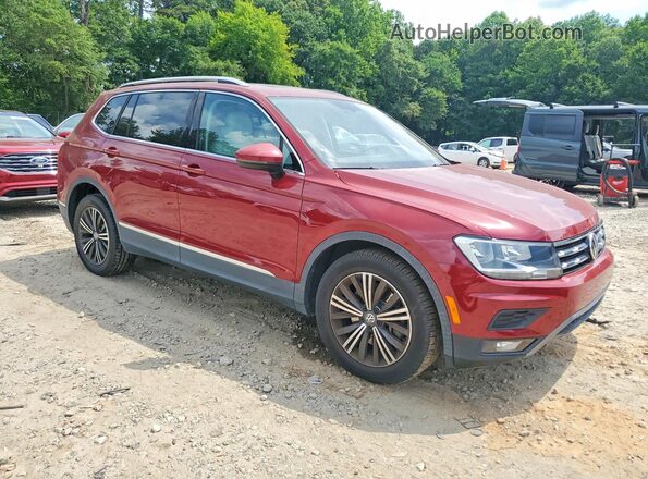 3VV3B7AX6JM133440 2018 VOLKSWAGEN TIGUAN Красный Передняя правая четверть