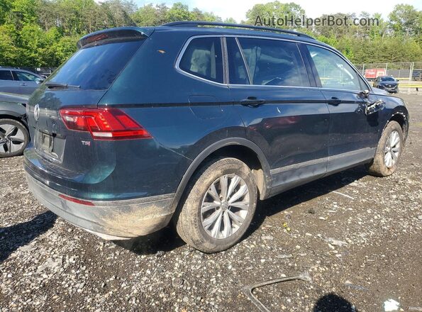 3VV3B7AX6JM153302 2018 VOLKSWAGEN TIGUAN Green Trasero derecho