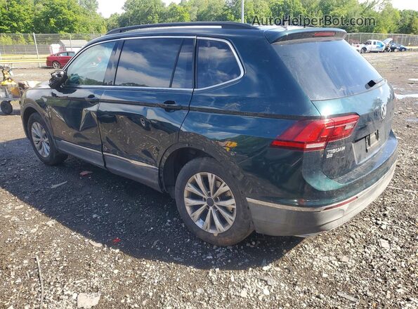 3VV3B7AX6JM153302 2018 VOLKSWAGEN TIGUAN Green Trasero izquierdo