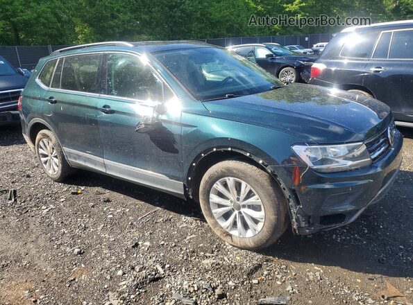 3VV3B7AX6JM153302 2018 VOLKSWAGEN TIGUAN Green Delantero derecho
