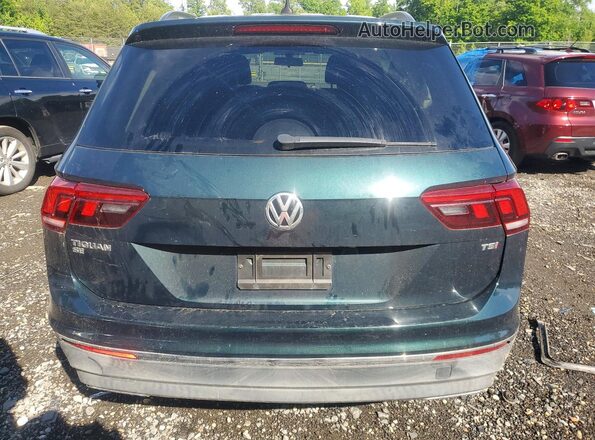 3VV3B7AX6JM153302 2018 VOLKSWAGEN TIGUAN Green Vista trasera