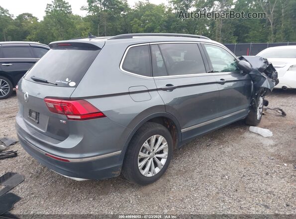 3VV3B7AX6JM185733 2018 VOLKSWAGEN TIGUAN Gray Trasero derecho