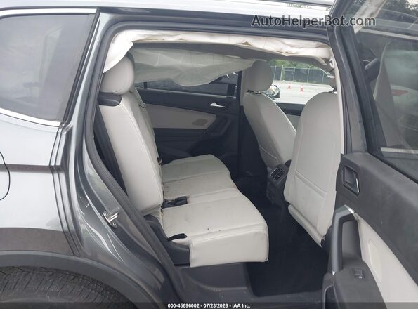 3VV3B7AX6JM185733 2018 VOLKSWAGEN TIGUAN Gray Vista de la etiqueta del VIN