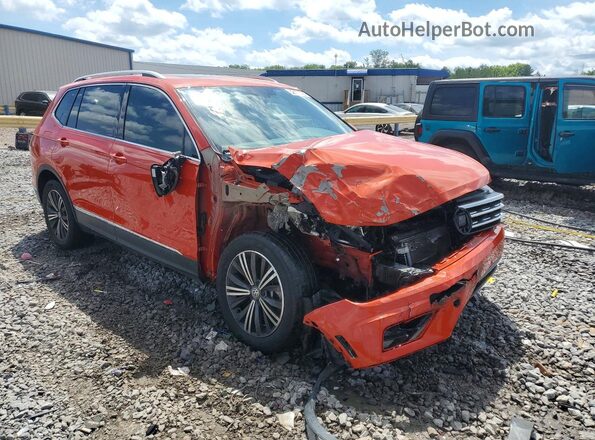 3VV3B7AX6JM208539 2018 VOLKSWAGEN TIGUAN Orange წინა მარჯვენა