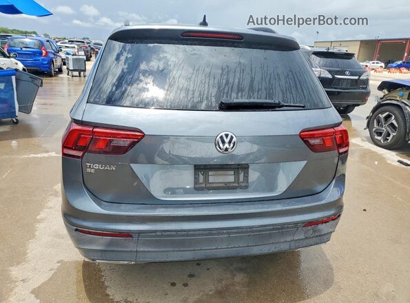 3VV3B7AX6KM032464 2019 VOLKSWAGEN TIGUAN Gray Widok z tyłu