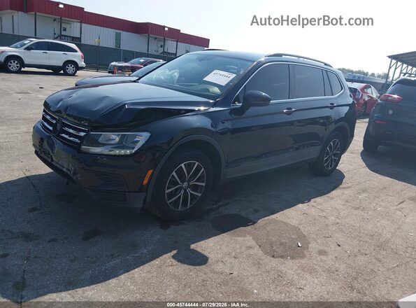 3VV3B7AX6KM136923 2019 VOLKSWAGEN TIGUAN Black Przód lewy