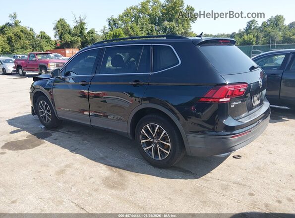 3VV3B7AX6KM136923 2019 VOLKSWAGEN TIGUAN Black Tył lewy