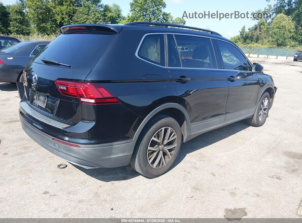 3VV3B7AX6KM136923 2019 VOLKSWAGEN TIGUAN Black Tył prawy