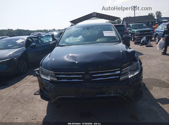 3VV3B7AX6KM136923 2019 VOLKSWAGEN TIGUAN Black Widok zestawu wskaźników