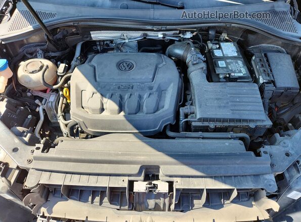 3VV3B7AX6KM142186 2019 VOLKSWAGEN TIGUAN Black Engine compartment view