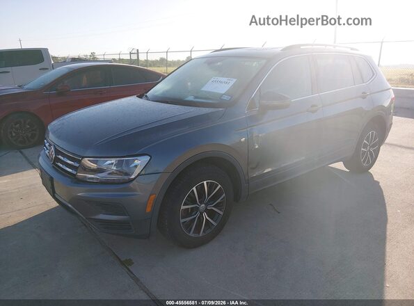 3VV3B7AX6KM195177 2019 VOLKSWAGEN TIGUAN Gray Vista tres cuartos delantera izquierda