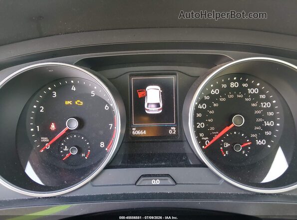 3VV3B7AX6KM195177 2019 VOLKSWAGEN TIGUAN Gray 