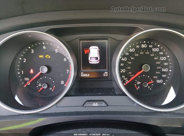 3VV3B7AX6KM195177 2019 VOLKSWAGEN TIGUAN Gray Vista de los asientos traseros