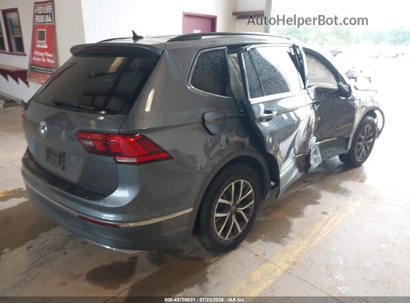 3VV3B7AX6LM059035 2020 VOLKSWAGEN TIGUAN Серебряный Задняя правая четверть