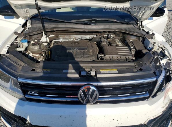 3VV3B7AX6LM175139 2020 VOLKSWAGEN TIGUAN Белый Вид подкапотного пространства