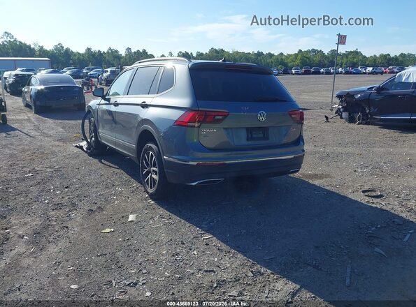 3VV3B7AX6MM096345 2021 VOLKSWAGEN TIGUAN Pewter უკანა მარცხენა