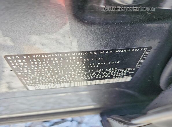 3VV3B7AX6PM117148 2021 VOLKSWAGEN TIGUAN Серый Панорамный вид салона 360°
