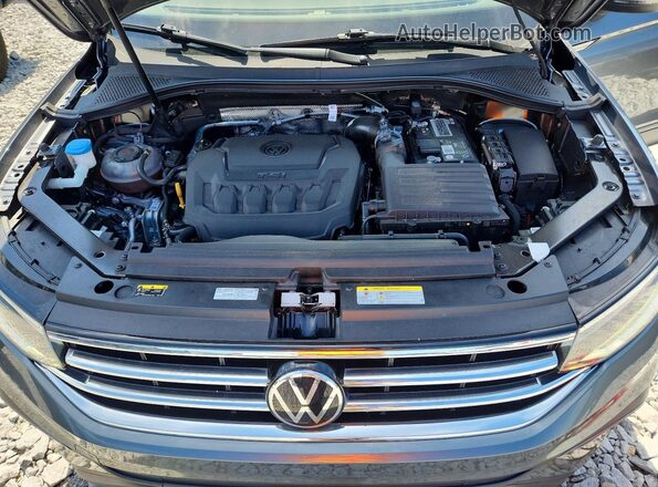 3VV3B7AX6PM117148 2021 VOLKSWAGEN TIGUAN Серый Вид подкапотного пространства