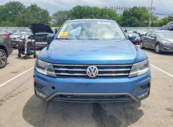 3VV3B7AX7JM000959 2018 VOLKSWAGEN TIGUAN Blue Vista frontal