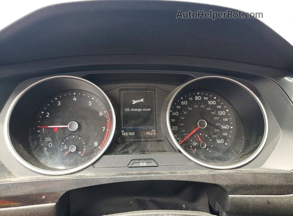 3VV3B7AX7JM000959 2018 VOLKSWAGEN TIGUAN Blue Vista del cuadro de instrumentos