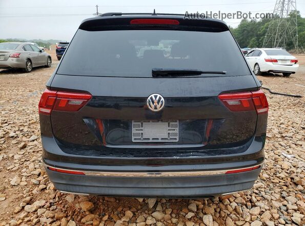 3VV3B7AX7JM003926 2018 VOLKSWAGEN TIGUAN Black Вид ззаду