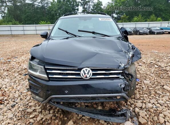 3VV3B7AX7JM003926 2018 VOLKSWAGEN TIGUAN Black Вид спереду