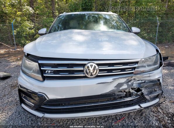 3VV3B7AX7KM061441 2019 VOLKSWAGEN TIGUAN White ხელსაწყოთა პანელის ხედი