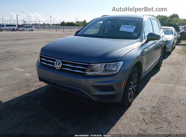 3VV3B7AX7LM129612 2020 VOLKSWAGEN TIGUAN Gray წინა მარცხენა ხედი სამი მეოთხედიდან