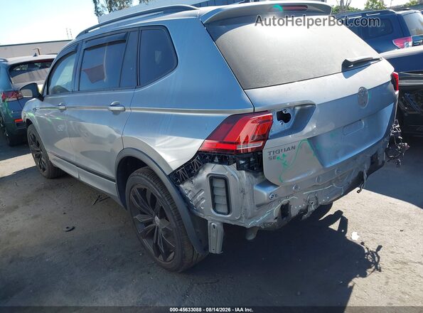 3VV3B7AX7MM013585 2021 VOLKSWAGEN TIGUAN Silver Trasero izquierdo